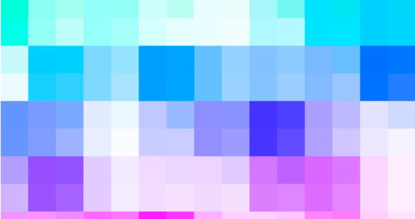 Imagen de recurso. Píxeles de colores.
