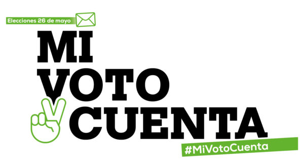 Logotipo de campaña MiVotoCuenta