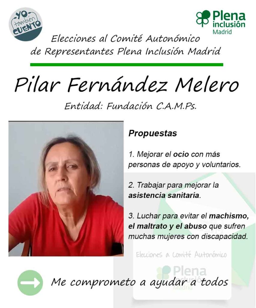 Cartel de Pilar Fernández Melero