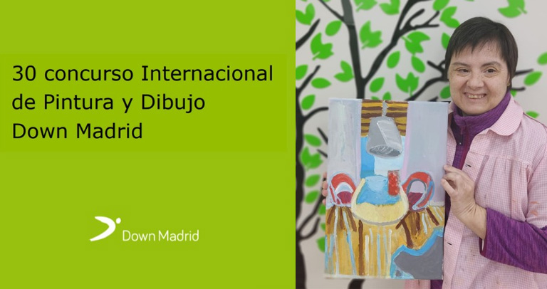 símbolo apoyo pelo Down Madrid lanza el Concurso Internacional de Pintura y Dibujo