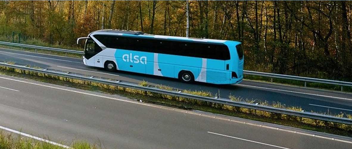 autobús de línea Alsa