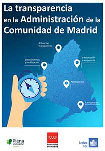 portada Guía de Transparencia de la Comunidad de Madrid