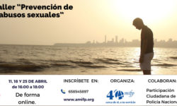 Imagen del cartel de los talleres de prevención de abusos sexuales