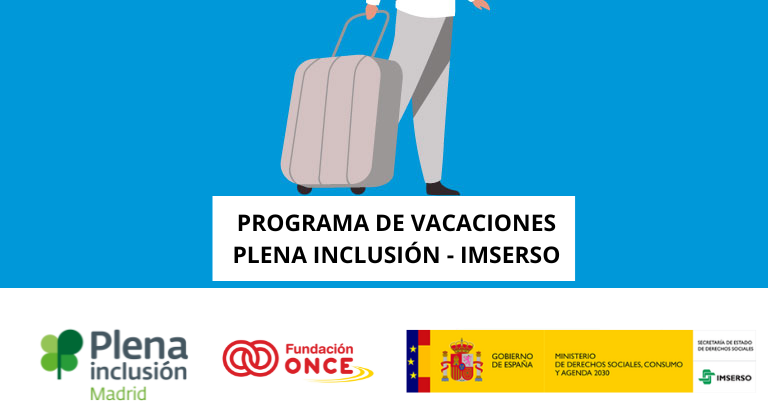 Convocatoria turnos de vacaciones Plena Inclusión – Imserso 2024