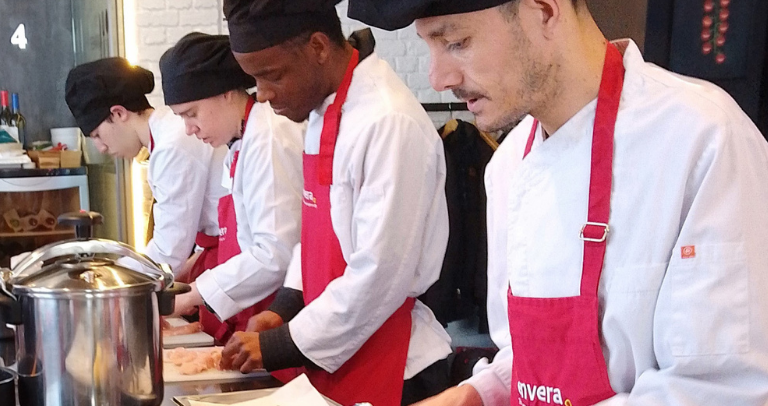 Curso de cocina y hostelería de Grupo Envera