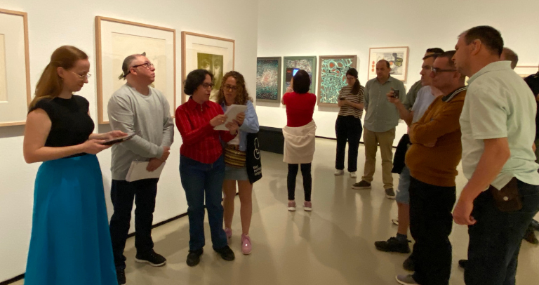Impulsamos el intercambio asociativo acompañando a una entidad húngara del ámbito de la discapacidad intelectual en su visita a Madrid