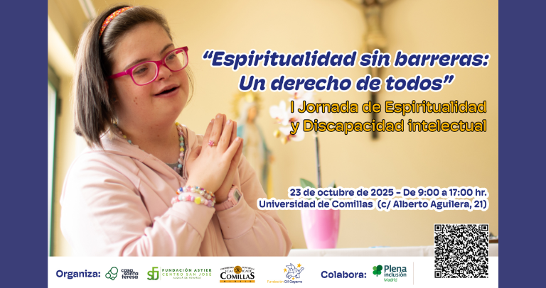 I Jornada de Espiritualidad y Discapacidad Intelectual: Espiritualidad sin  barreras - Plena Inclusión Madrid
