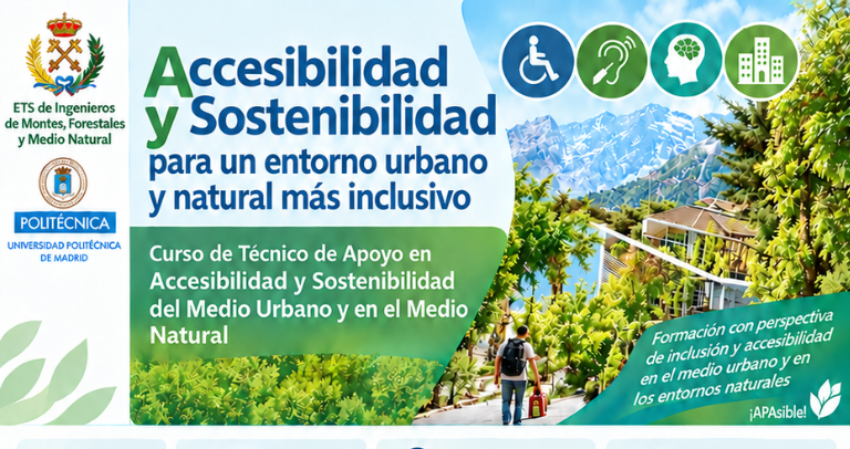 Curso de Técnico de Apoyo en Accesibilidad y Sostenibilidad del Medio Urbano y Natural